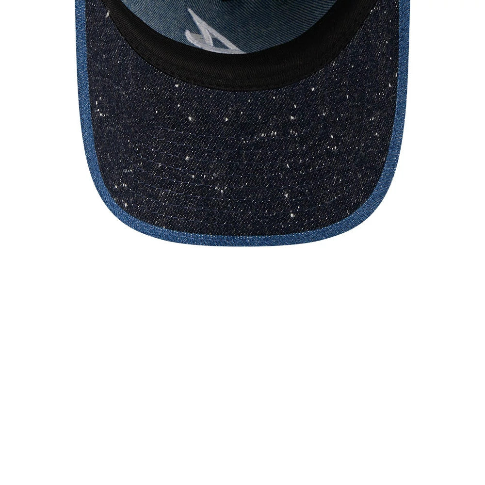Pictured is this MLB Multipanel Atlanta Braves 9FORTY A-Frame Unstructured cap in navy. 7