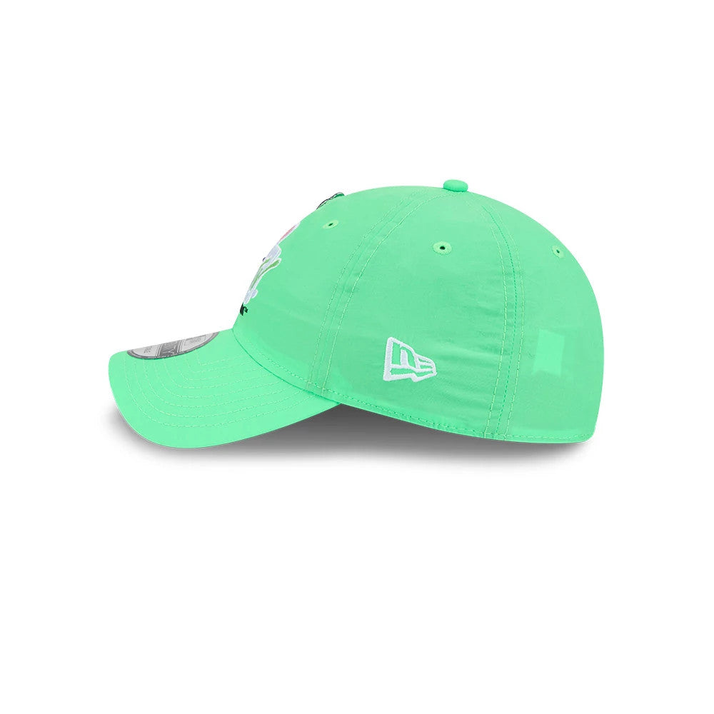 Pictured is this MTV Logo 9TWENTY cap in bright green. 6