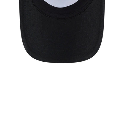 Pictured is this MTV Logo 9FORTY A-Frame Trucker cap in black. 7