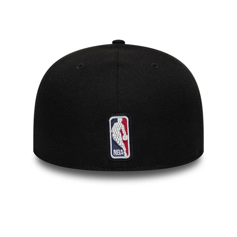 Pictured is this NBA Bead LA Lakers 59FIFTY A-Frame Fitted cap in black. 5