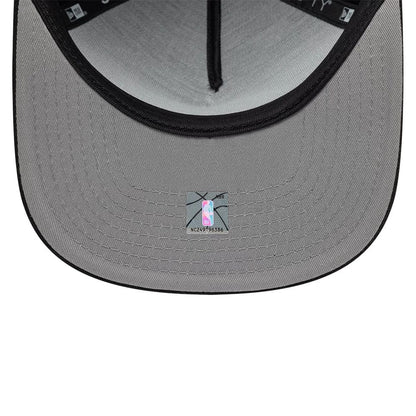 Pictured is this NBA Bead LA Lakers 59FIFTY A-Frame Fitted cap in black. 2