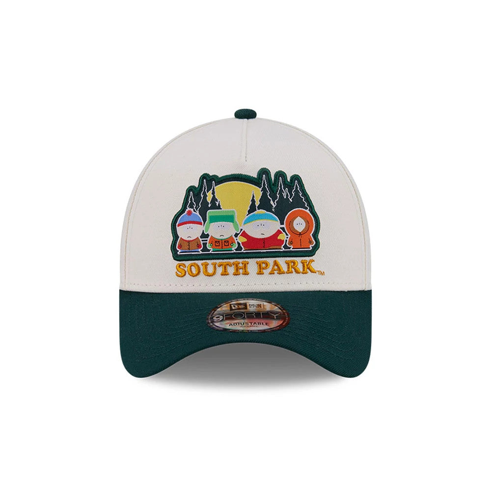 Pictured is this South Park 9FORTY A-Frame cap in white. 3