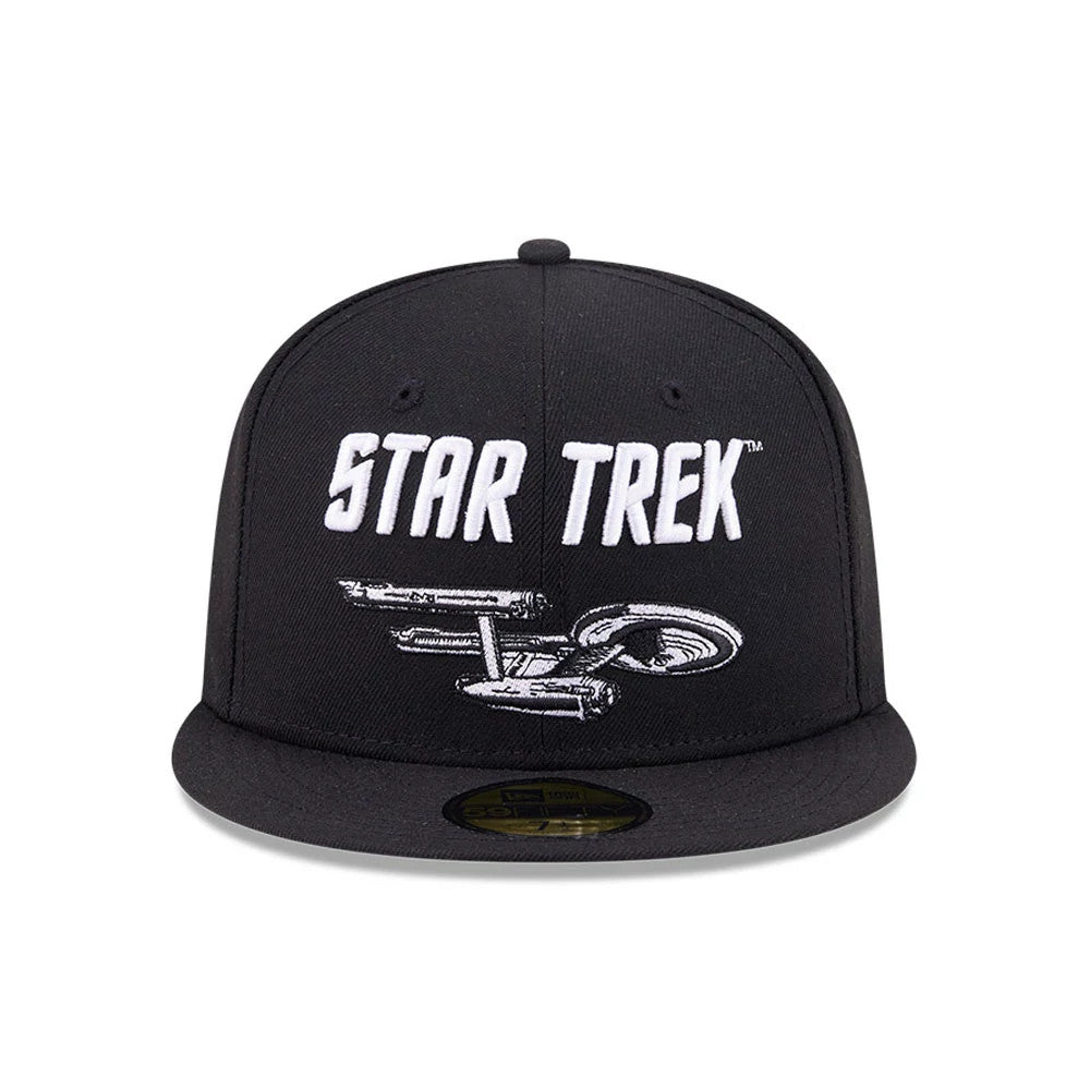 Pictured is this Enterprise Star Trek 59FIFTY Fitted cap in black. 3