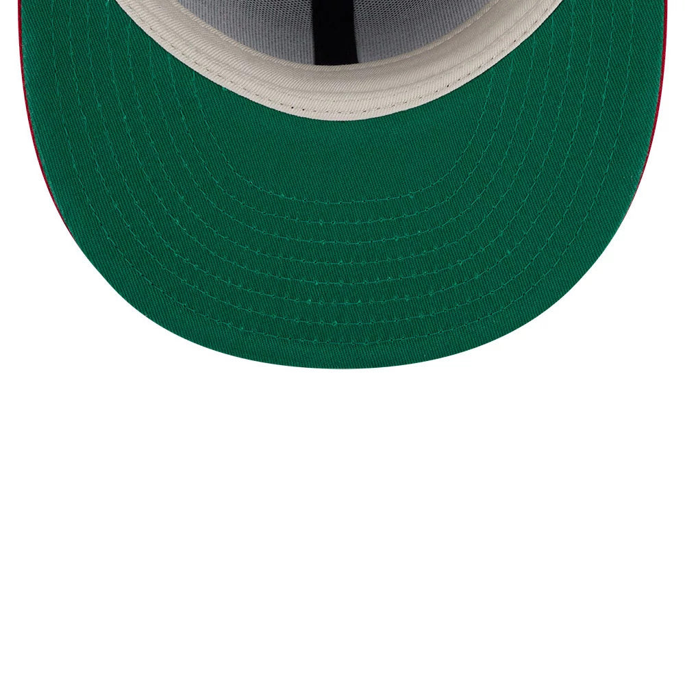 Pictured is this Fear Of God X MLB Logo 59FIFTY Fitted cap in navy. 2