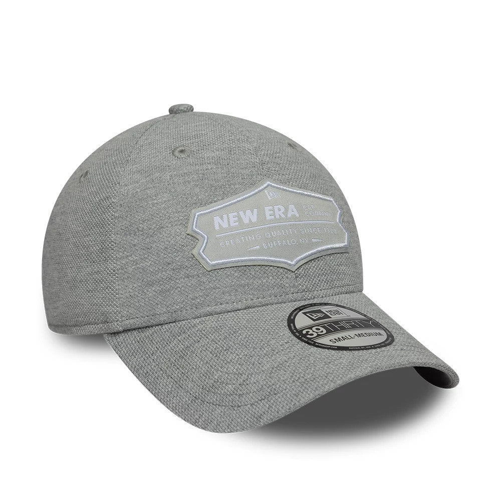 Pictured is this New Era Jersey 39THIRTY Stretch Fit cap in grey. 3