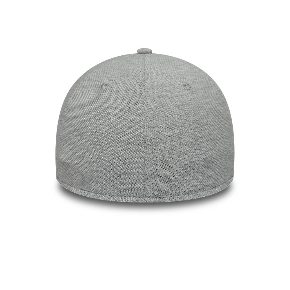 Pictured is this New Era Jersey 39THIRTY Stretch Fit cap in grey. 6
