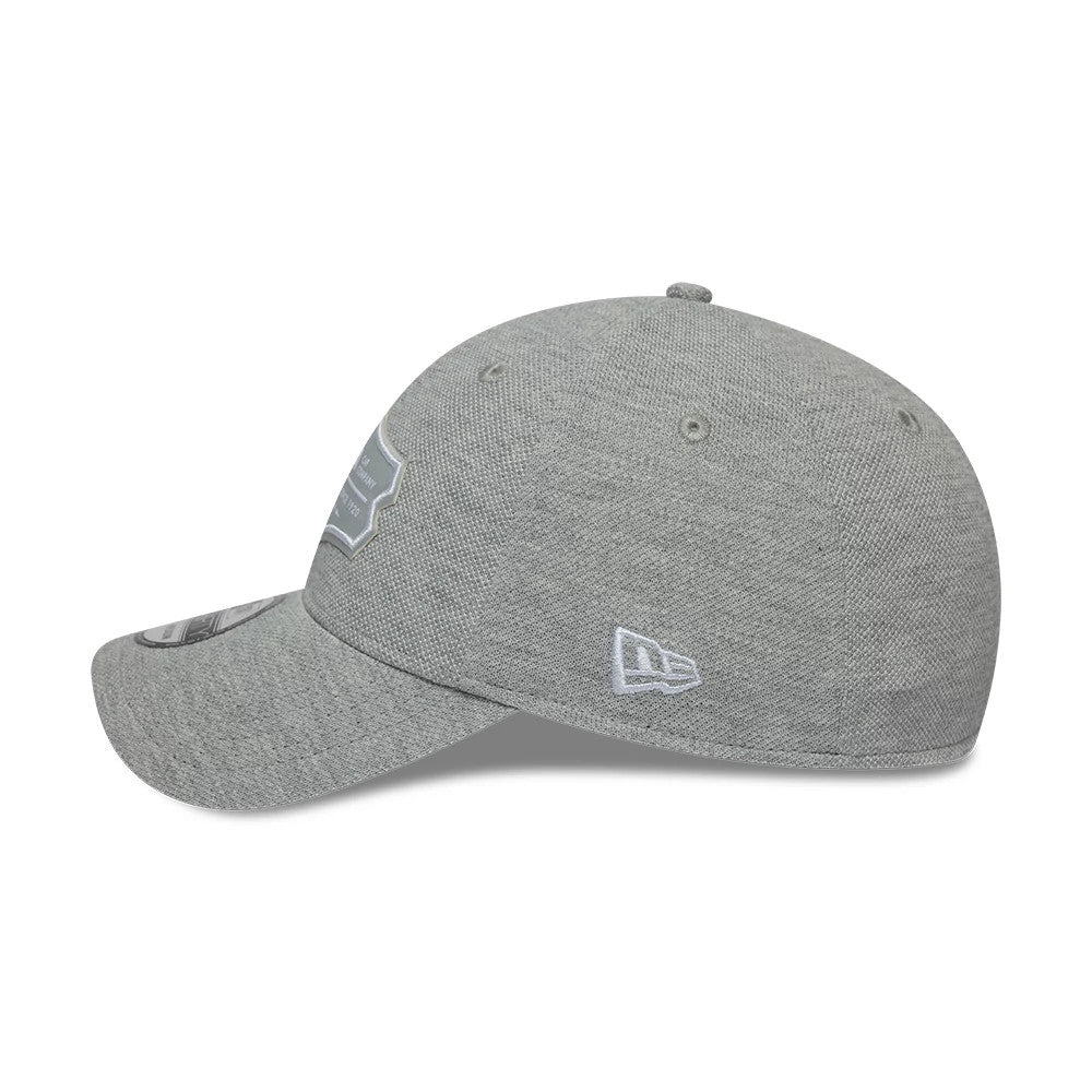 Pictured is this New Era Jersey 39THIRTY Stretch Fit cap in grey. 4