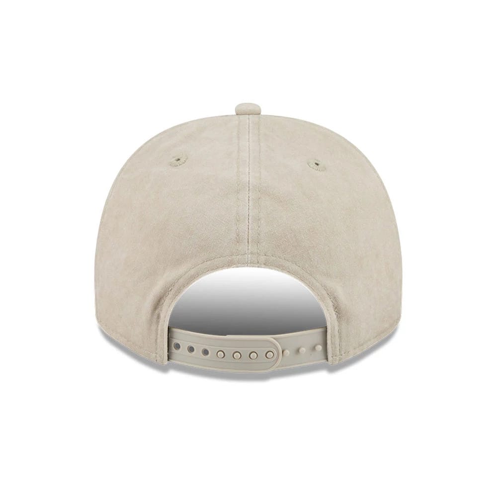 Pictured is this NFL Philadelphia Eagles 9FIFTY A-Frame Snapback cap in light beige. 6