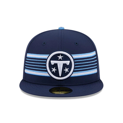 Pictured is this NFL Rivalry 2026 Tennessee Titans 59FIFTY Fitted cap in dark blue. 3