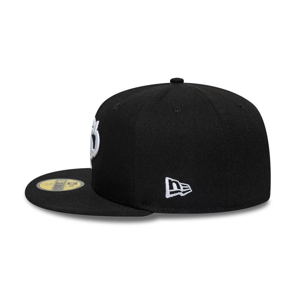 Gettomasa X New Era Black 59FIFTY Fitted Cap | NEC EU