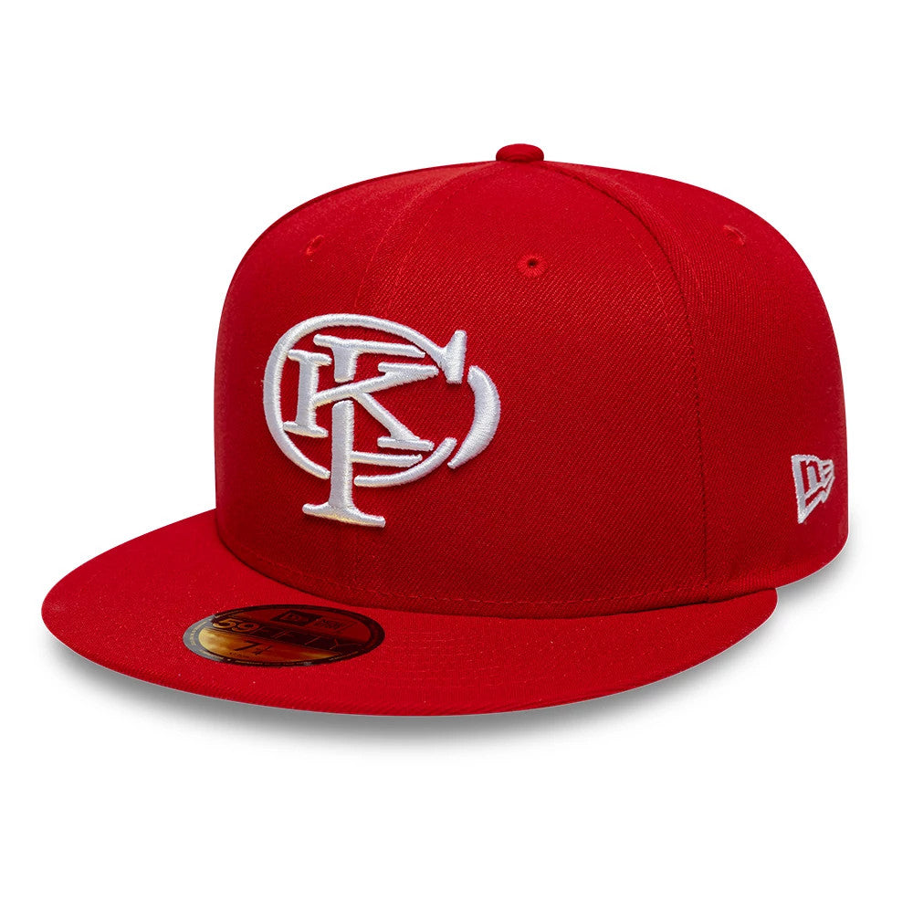 Gettomasa X New Era Red 59FIFTY Fitted Cap | NEC EU