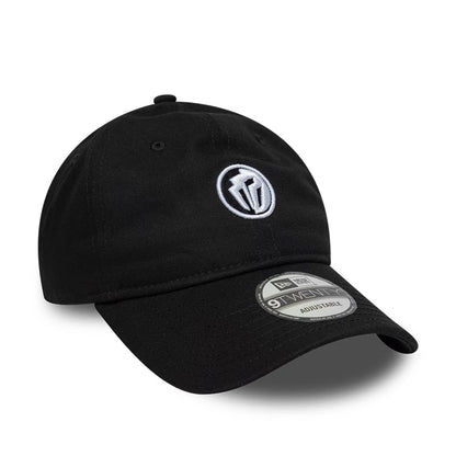 Pictured is this Gettomasa X New Era 9TWENTY Adjustable cap in black. 3