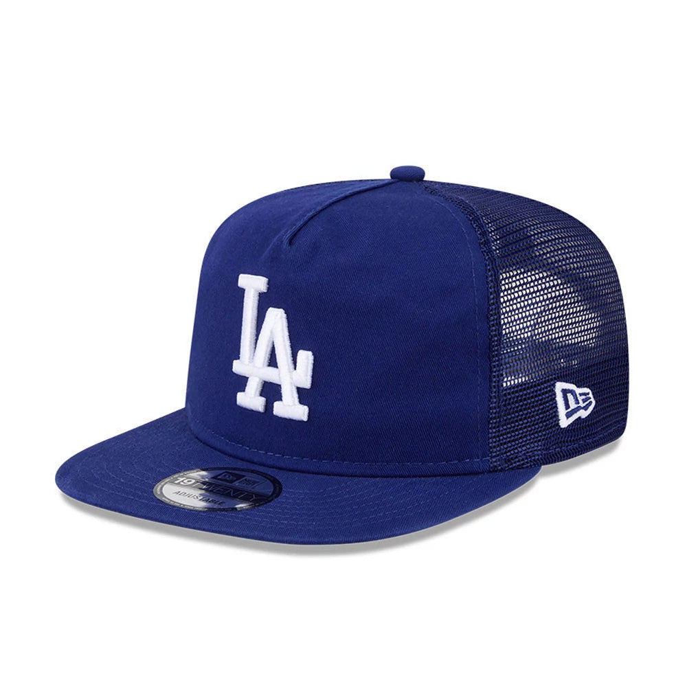 Pictured is this MLB Evergreen LA Dodgers 19TWENTY cap in dark blue. 1