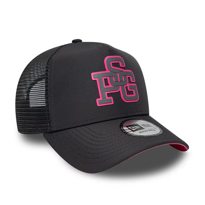 Pictured is this HD Neon Paris Saint-Germain 9FORTY E-Frame cap in dark grey. 4