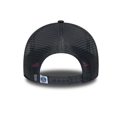 Pictured is this HD Neon Paris Saint-Germain 9FORTY E-Frame cap in dark grey. 5