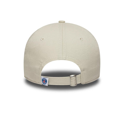 Pictured is this Womens Script Paris Saint-Germain 9TWENTY cap in light beige. 7