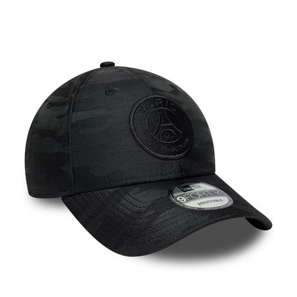 Pictured is this Camo Paris Saint-Germain 9FORTY cap in black. 3