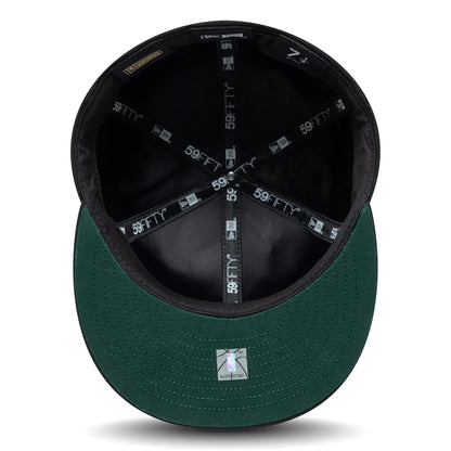Pictured is this NBA Hardwood Classic All Over 59FIFTY Fitted cap in black. 2
