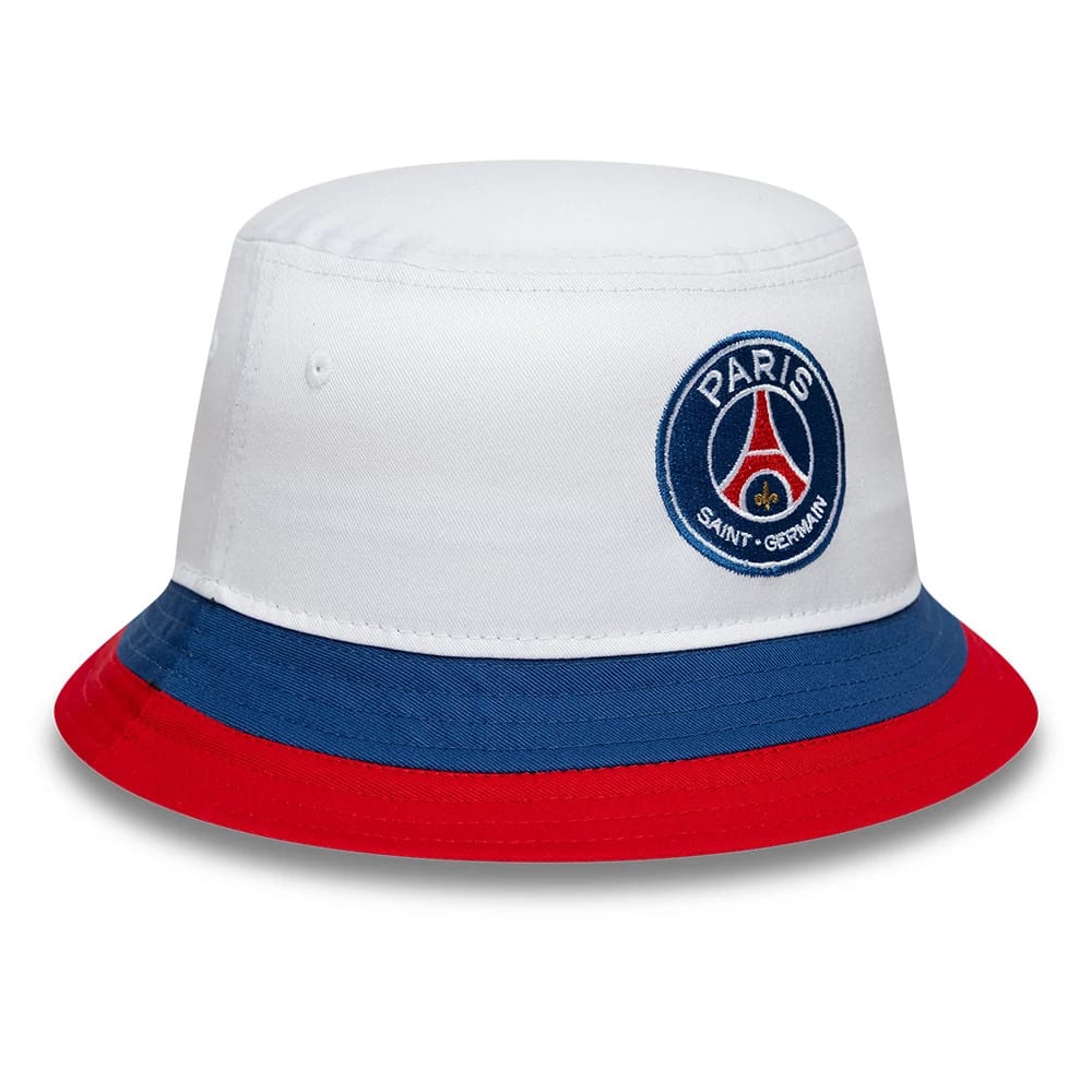 Pictured is this Paris Saint Germain 86 Bucket cap in white. 3