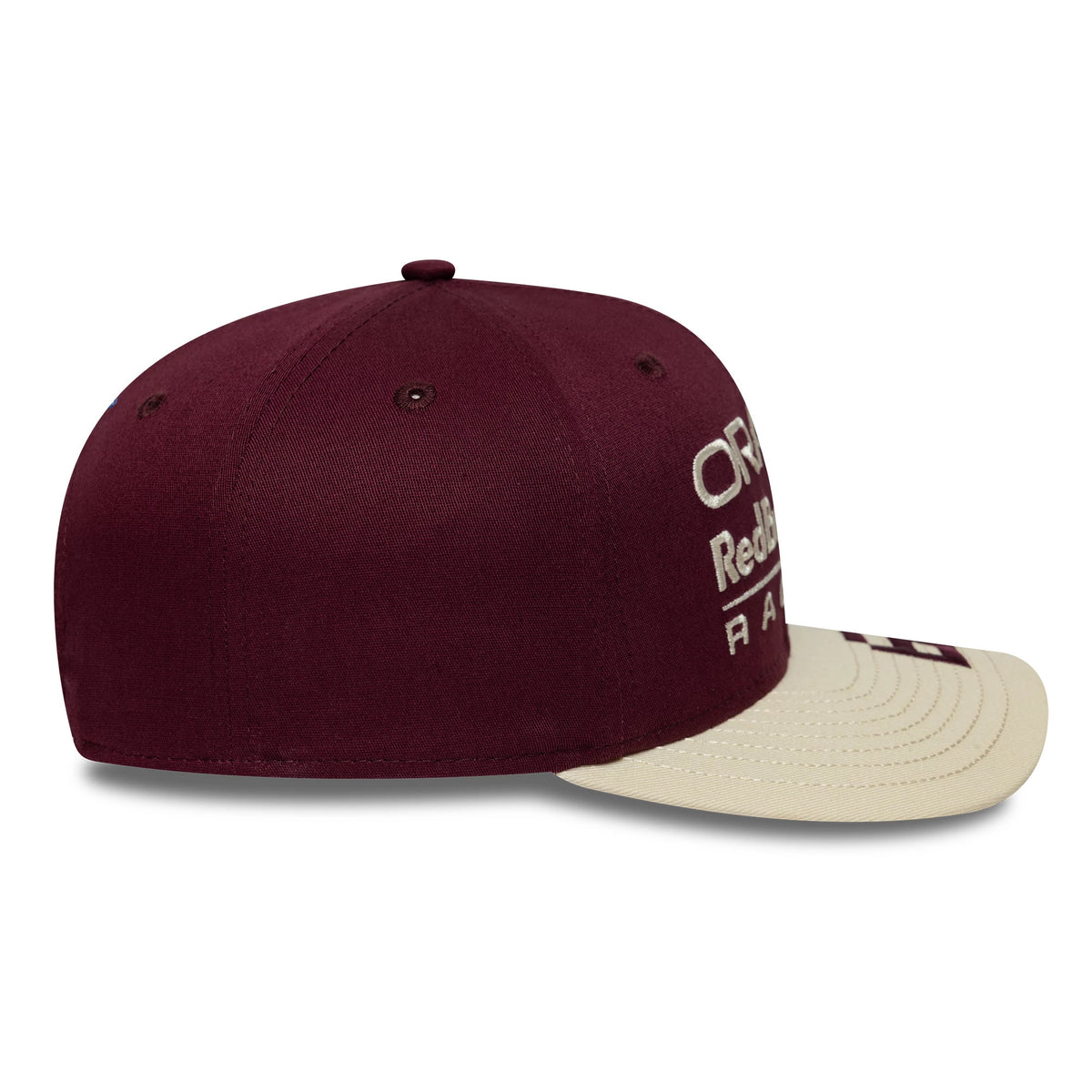 Pictured is this Red Bull Racing Austin Race Special 9SEVENTY Stretch Snap cap in dark purple. 7