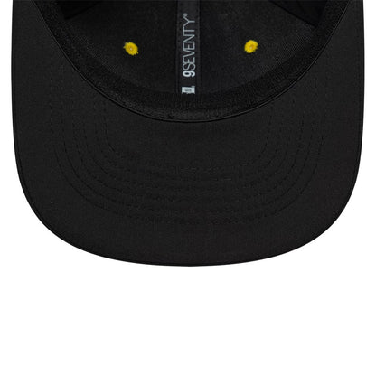 Pictured is this The Hundred 2026 Trent Rockets 9SEVENTY Stretch Snap Adjustable cap in black. 7