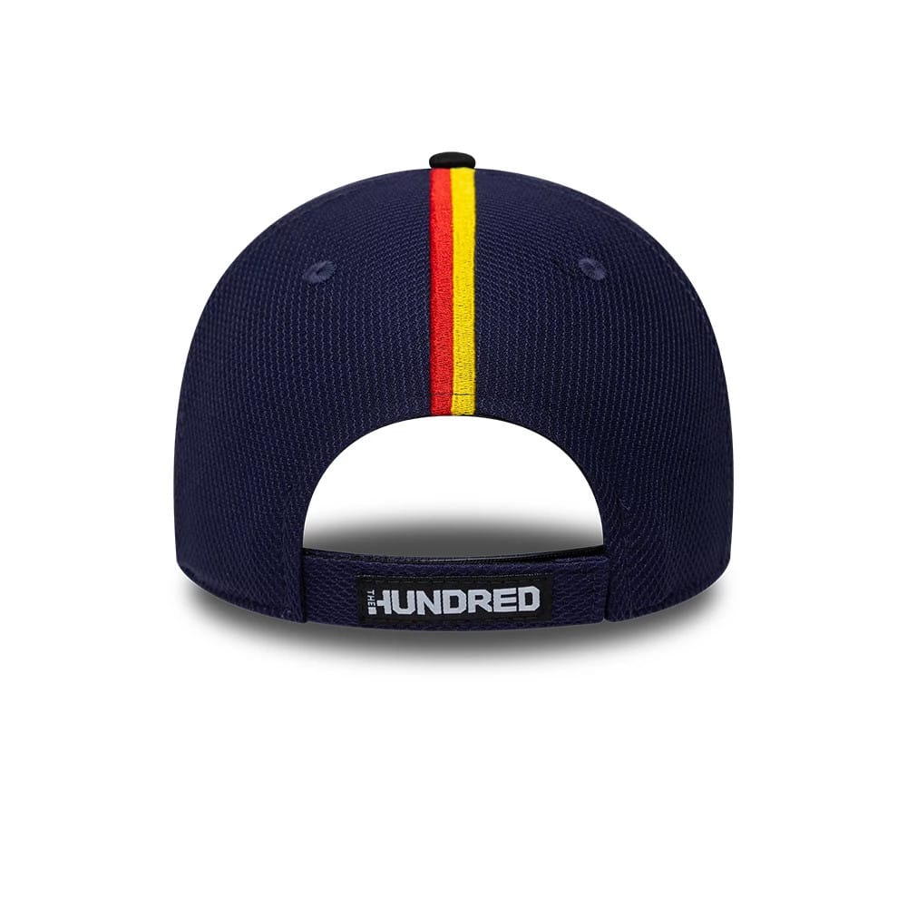 Pictured is this The Hundred 2026 London Spirit 9FORTY Adjustable cap in dark blue. 4