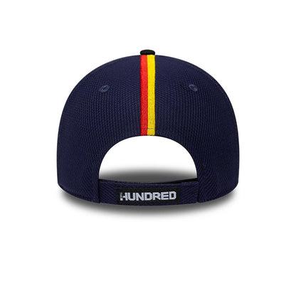 Pictured is this The Hundred 2026 London Spirit 9FORTY Adjustable cap in dark blue. 4