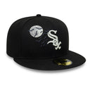 Chicago White Sox MLB Bats Black 59FIFTY Fitted Cap