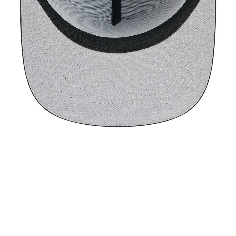 Pictured is this MLB Electrocute New York Mets 9FIFTY A-Frame Snapback cap in black. 2