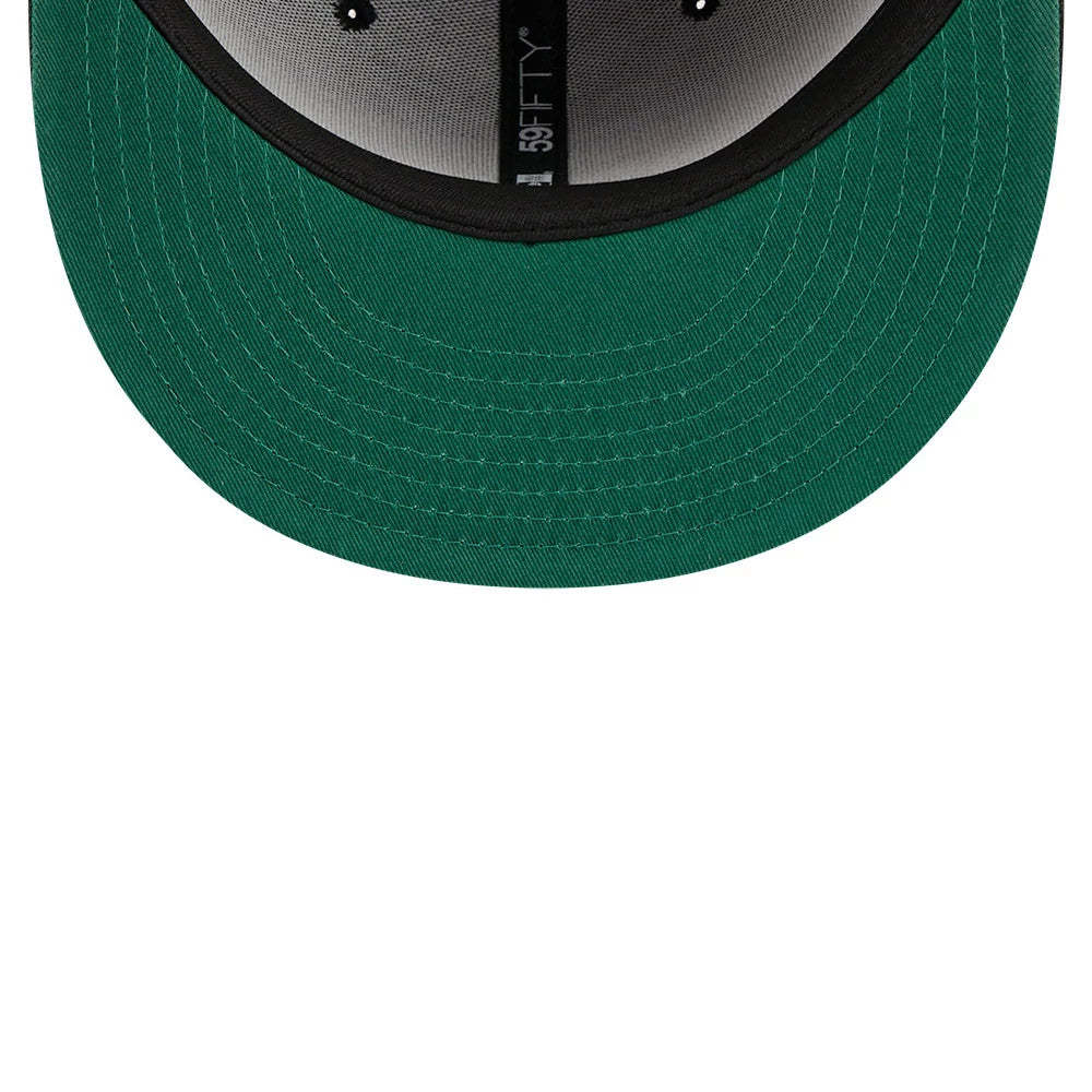 Pictured is this New Era Praying Skeleton 59FIFTY Fitted cap in black. 2