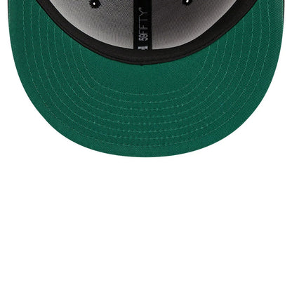 Pictured is this New Era Praying Skeleton 59FIFTY Fitted cap in black. 2