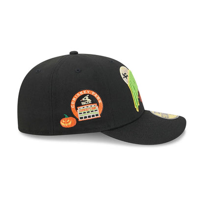 Pictured is this MLB Pumpkin Patch Chicago White Sox 59FIFTY Fitted cap in black. 7