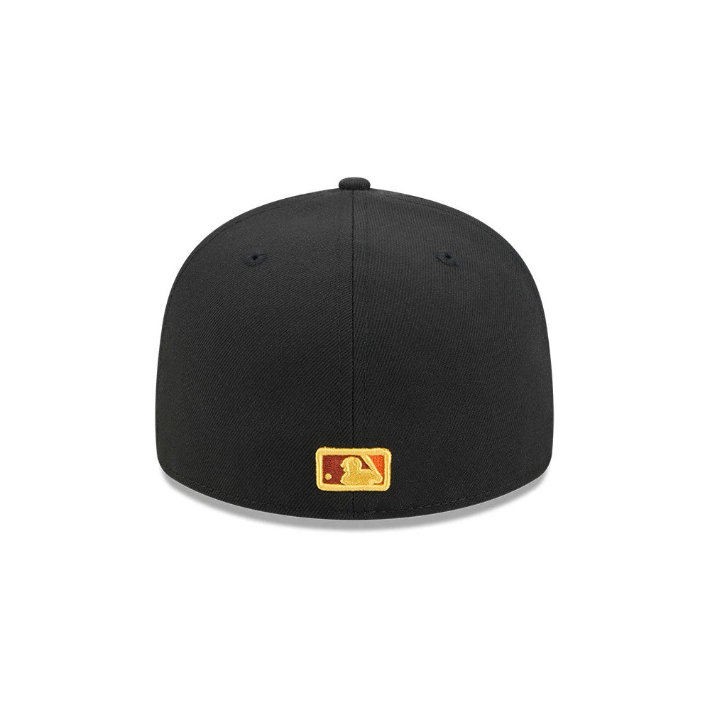Pictured is this MLB Pumpkin Patch LA Dodgers 59FIFTY Fitted cap in black. 6
