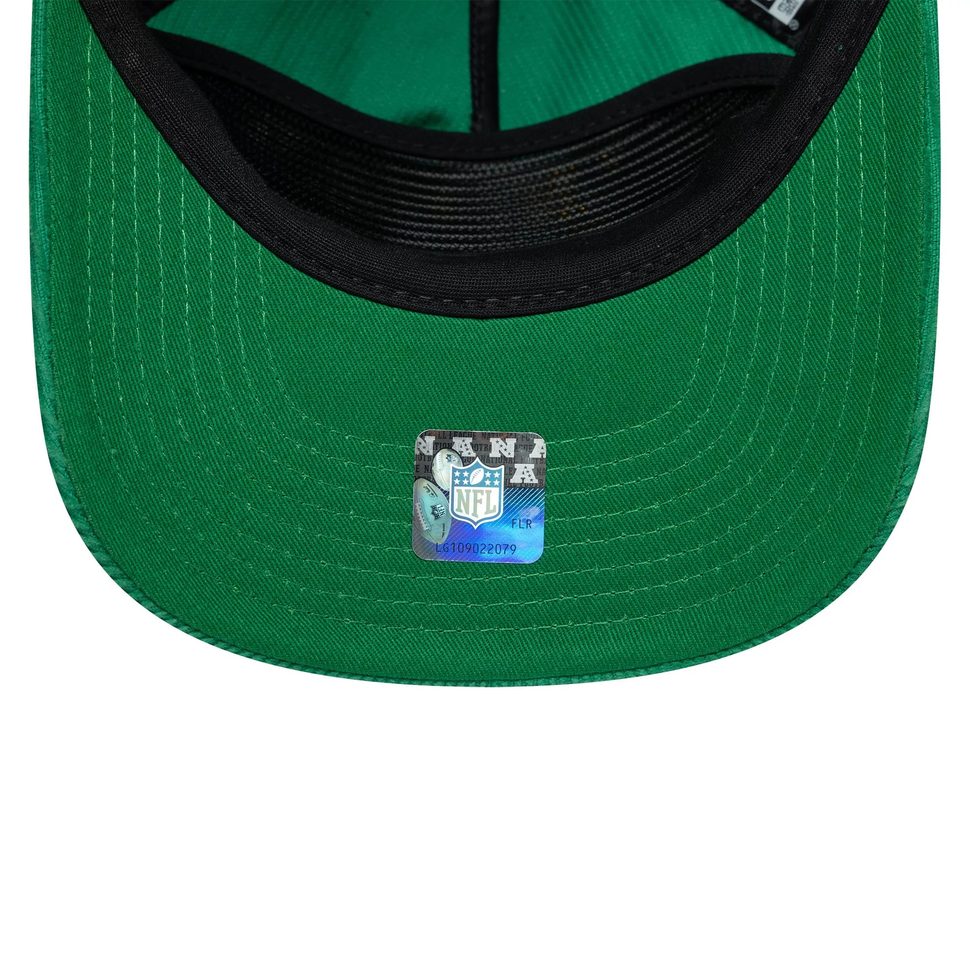 Pictured is this MLB Retro Dynasty Athletics Cord 19TWENTY cap in Green. 2