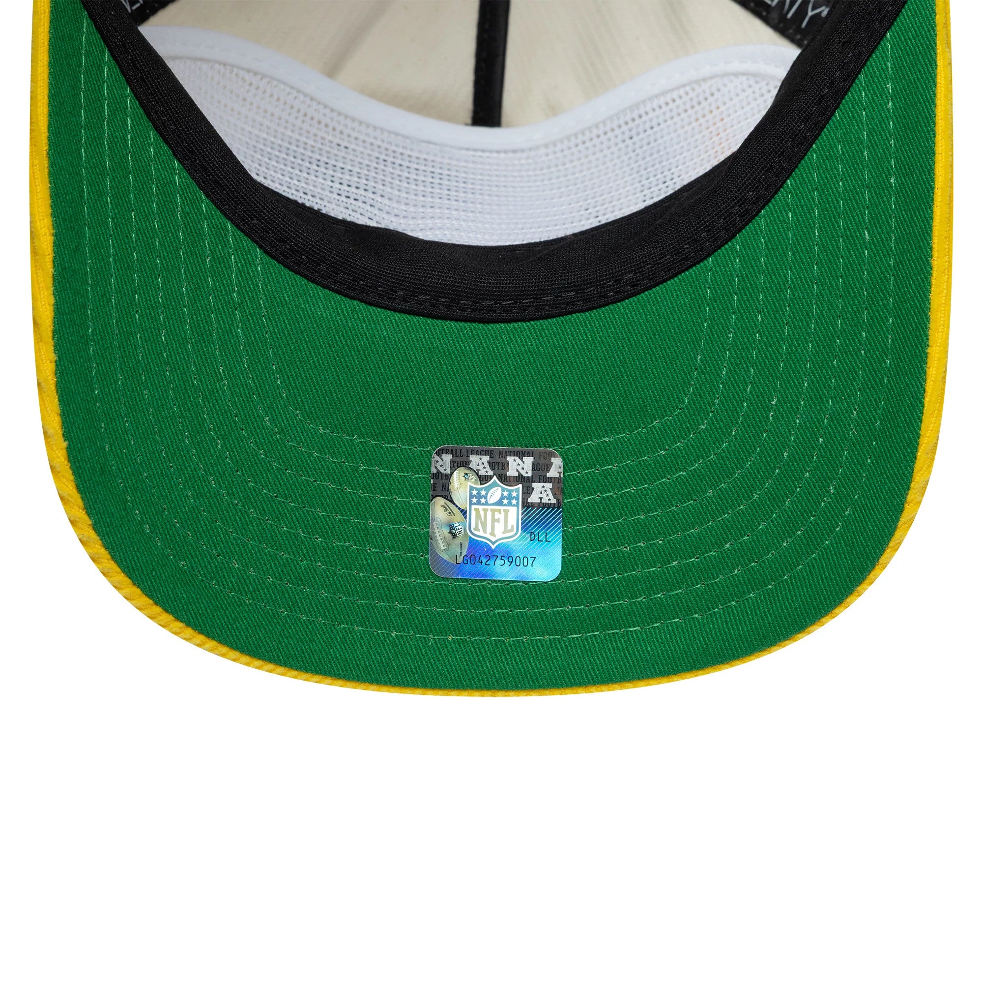 NFL Retro Dynasty Green Bay Packers Cream & Yellow 19TWENTY Cap