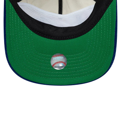Pictured is this MLB Retro Dynasty LA Dodgers Cord 19TWENTY cap in cream & blue. 2