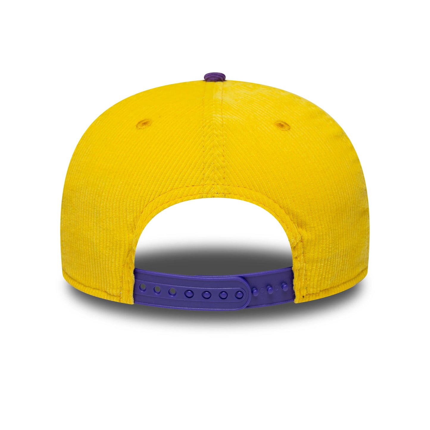 Pictured is this NBA Retro Dynasty LA Lakers Cord 19TWENTY cap in yellow & purple. 6