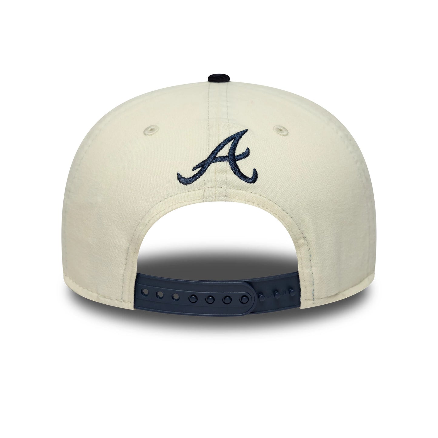 Pictured is this MLB Retro Dynasty Atlanta Braves 19TWENTY cap in cream & navy. 5