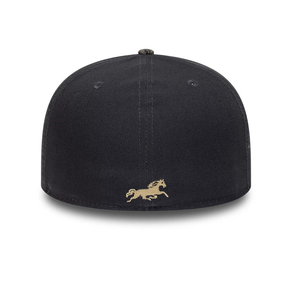 Pictured is this Paramount Yellowstone 59FIFTY A-Frame Fitted cap in black. 5