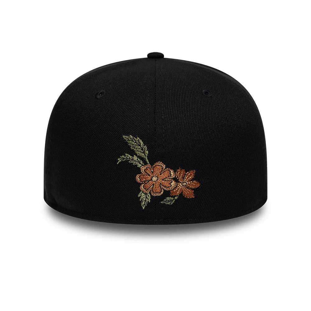 Pictured is this New Era Floral 59FIFTY Fitted cap in black. 4