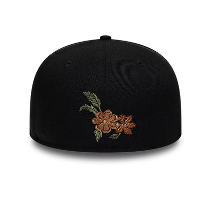 Pictured is this New Era Floral 59FIFTY Fitted cap in black. 4