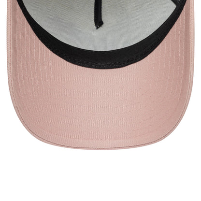 Pictured is this MLB Icon E-Frame New York Yankees 9FORTY A-Frame cap in white. 7