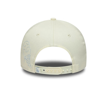 Pictured is this MLB Icon E-Frame LA Dodgers 9FORTY A-Frame cap in white. 4