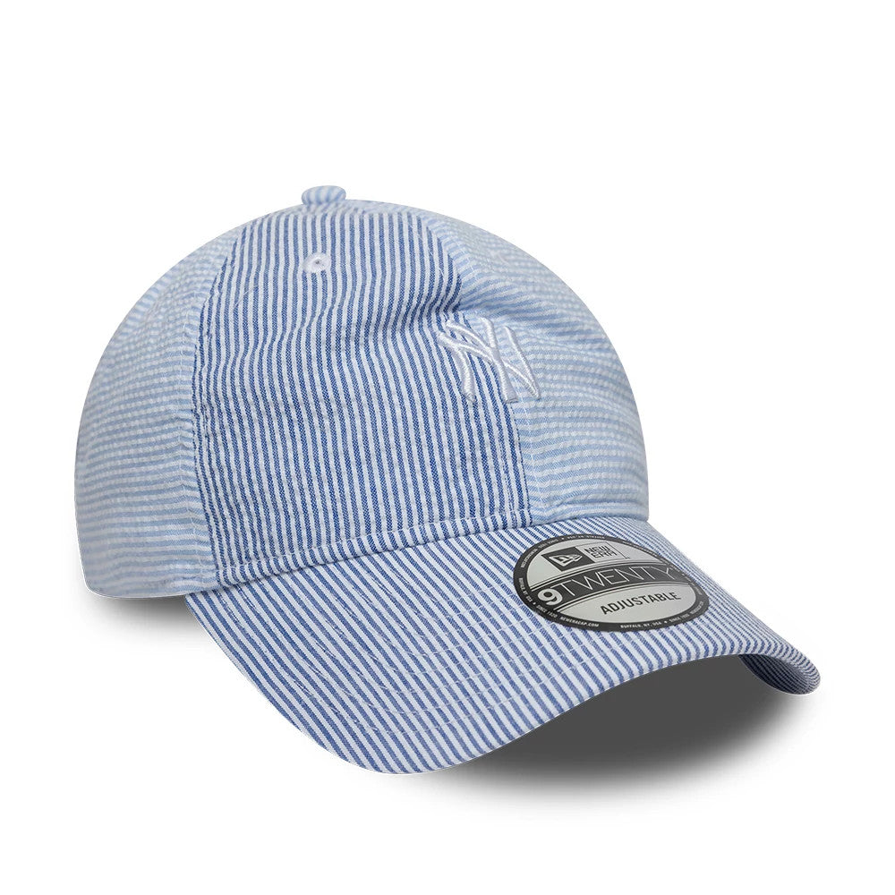 Pictured is this MLB Stripe New York Yankees 9TWENTY cap in pastel blue. 3