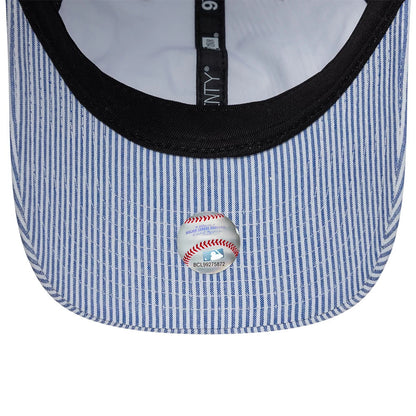 Pictured is this MLB Stripe New York Yankees 9TWENTY cap in pastel blue. 7