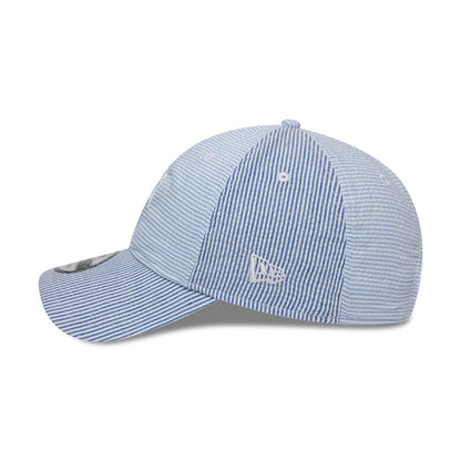 Pictured is this MLB Stripe New York Yankees 9TWENTY cap in pastel blue. 5