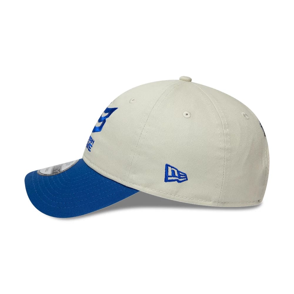 Pictured is this The Hundred 2026 Southern Brave 9TWENTY Adjustable cap in light beige. 5