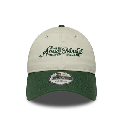 Pictured is this Ryder Cup 2027 Contrast 9TWENTY cap in dark green. 2