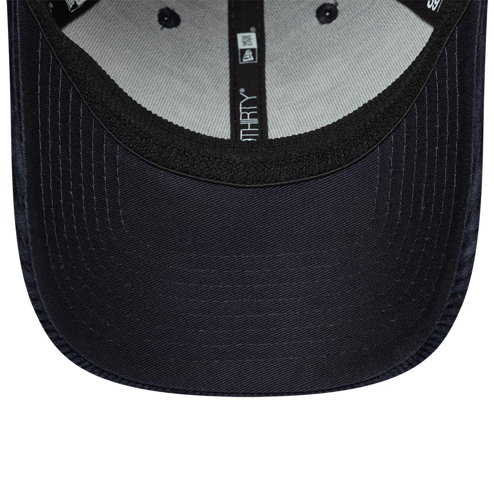Pictured is this Ryder Cup 2027 Cord 39THIRTY Stretch Fit cap in navy. 7