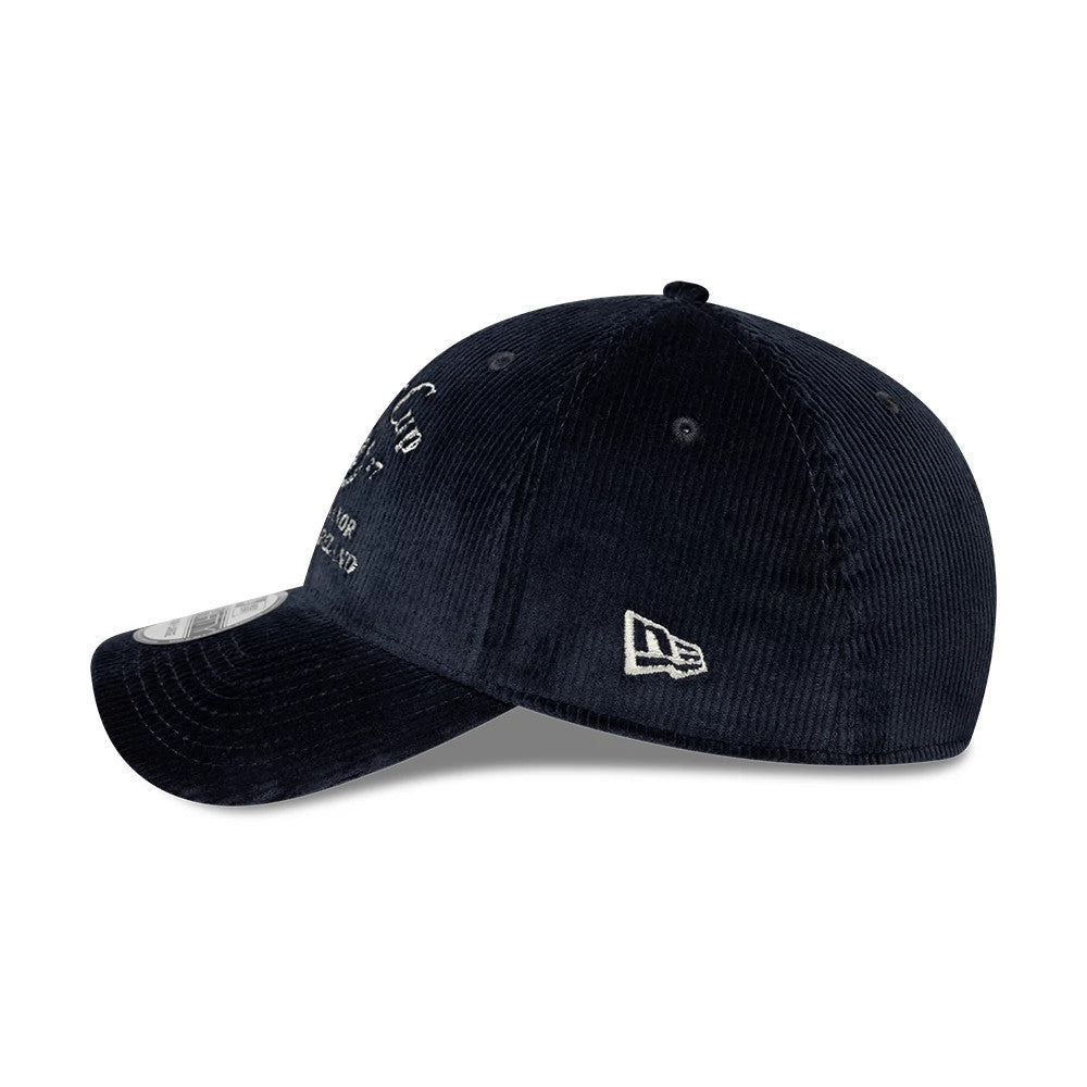 Pictured is this Ryder Cup 2027 Cord 39THIRTY Stretch Fit cap in navy. 4